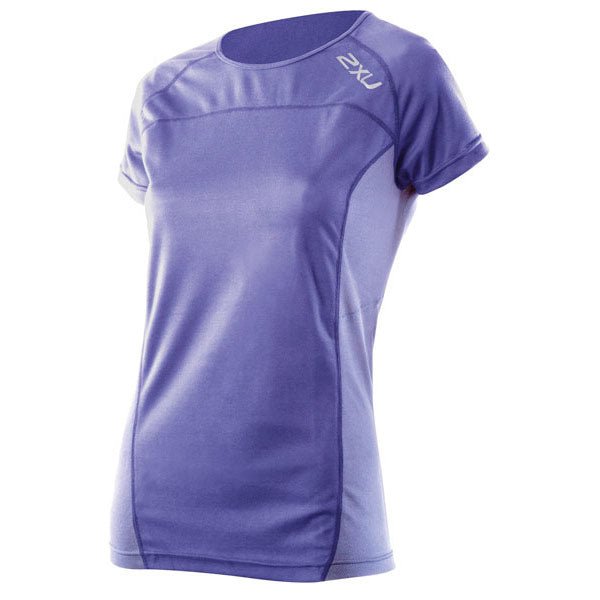 2XU Velocity Short Sleeve Run Top Purple Haze / Lilac Haze