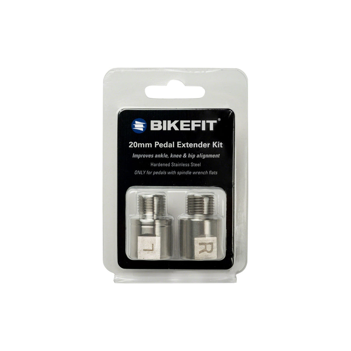 BikeFit Hex+ 20mm Pedal Extenders