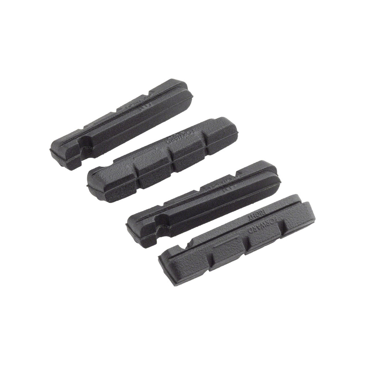 Campagnolo Brake Pads for Aluminum Rims - Campagnolo Holder - Set of 4