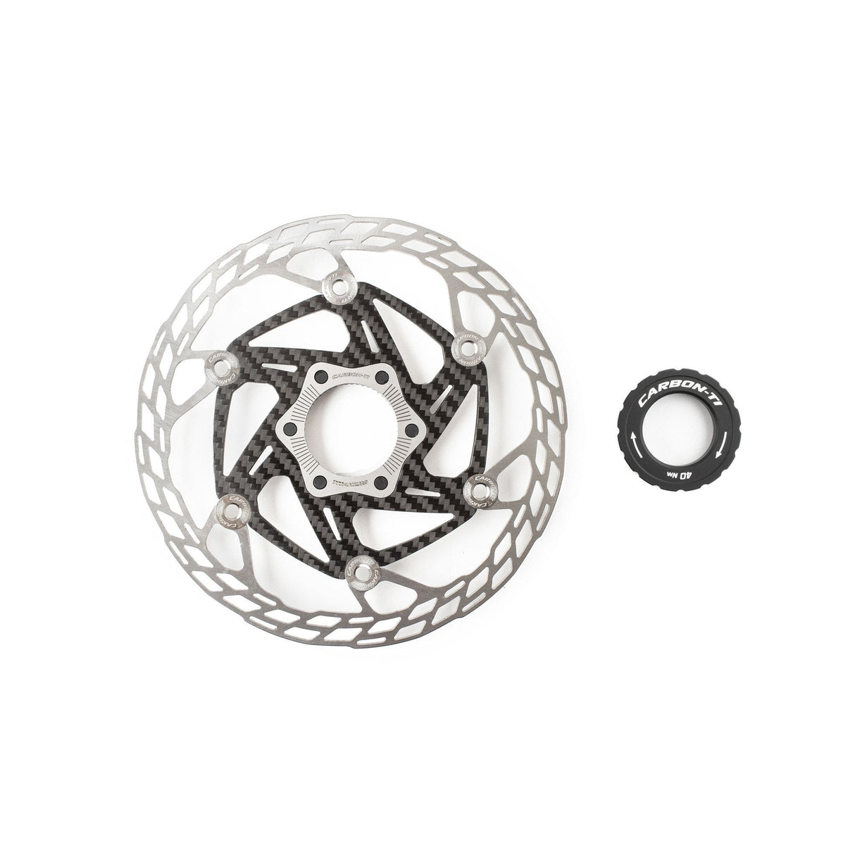 Carbon-Ti X-Rotor SteelCarbon 3 Centerlock Disc Brake Rotor