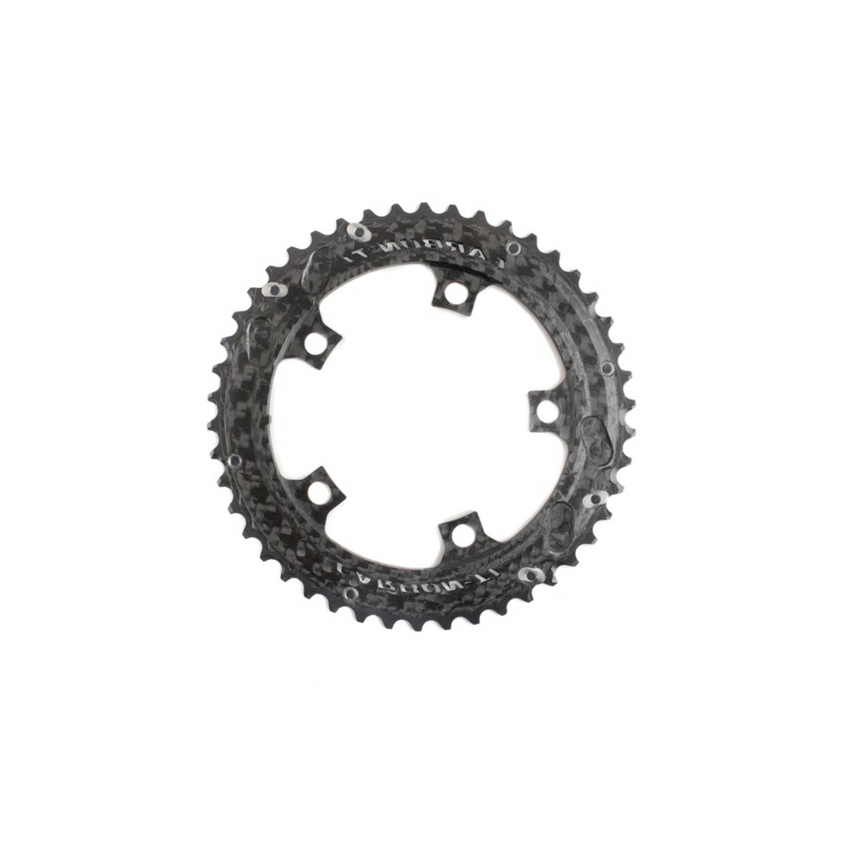 Plato exterior Carbon-Ti X-CarbonRing de 5 brazos compatible con SRAM AXS