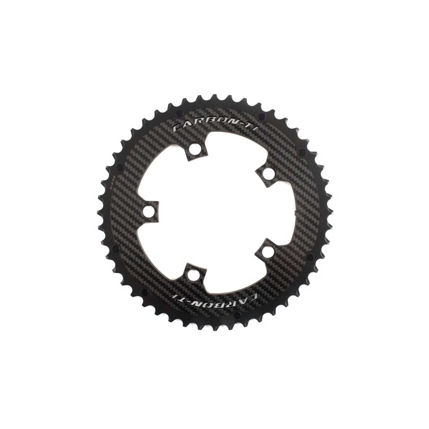 Carbon-Ti X-CarbonRing Outer Chainring 5-Arm SRAM AXS Compatible