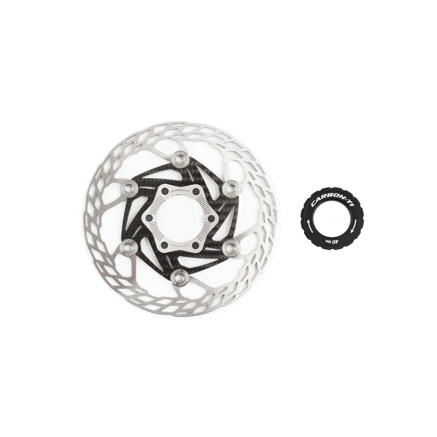 Carbon-Ti X-Rotor SteelCarbon 3 Centerlock Disc Brake Rotor