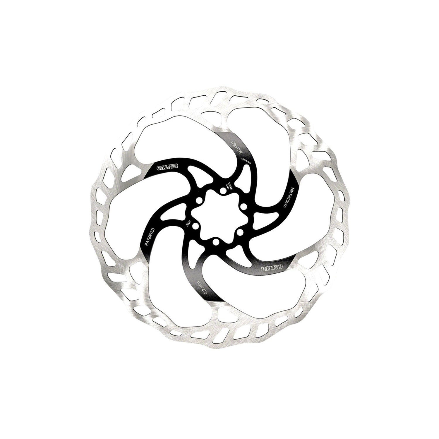 Galfer MTB/E-Bike Disc Brake Rotor 2.0mm 6-Bolt