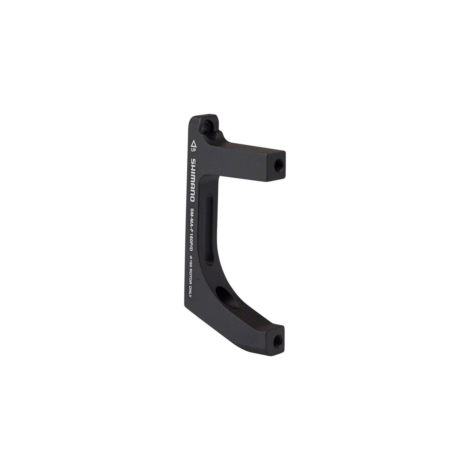 Shimano Disc Brake Adaptor for 140 and 160mm Rotor, 74mm Caliper, Flat-Mount Frame