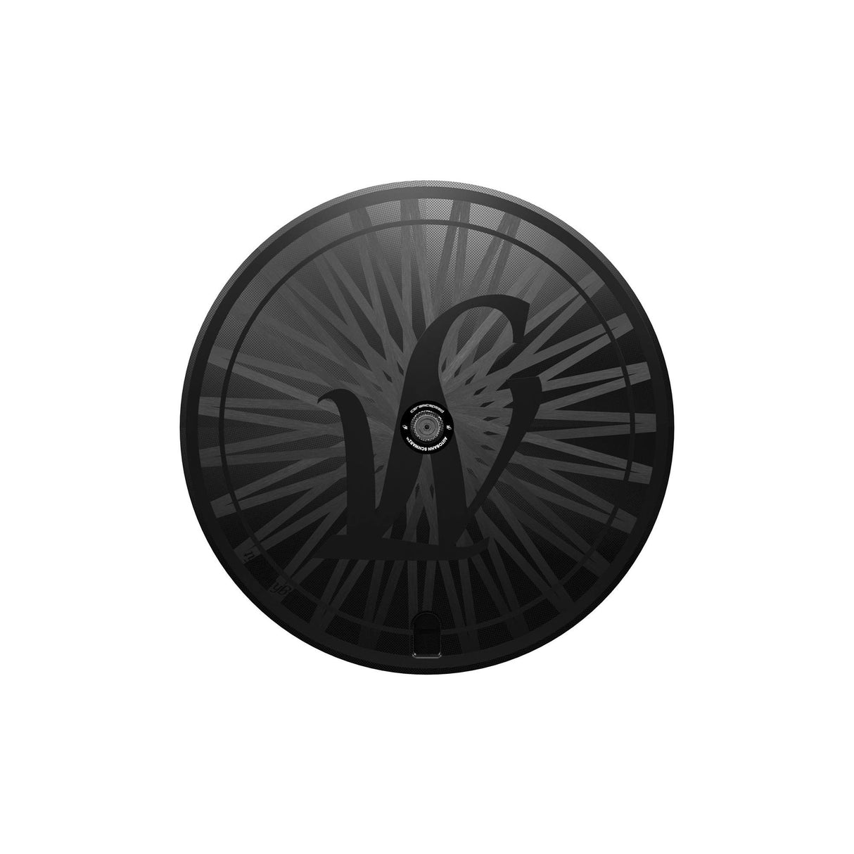 Rueda de disco tubular ligera para autopista Schwarz