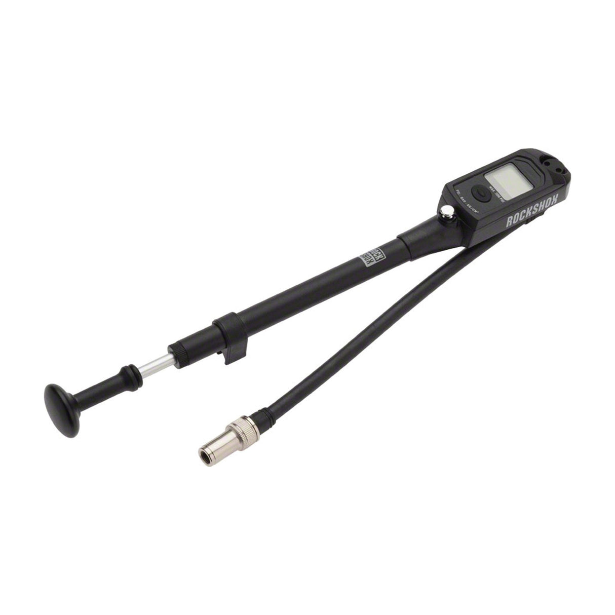 Bomba de alta presión para horquilla y amortiguador RockShox con indicador digital