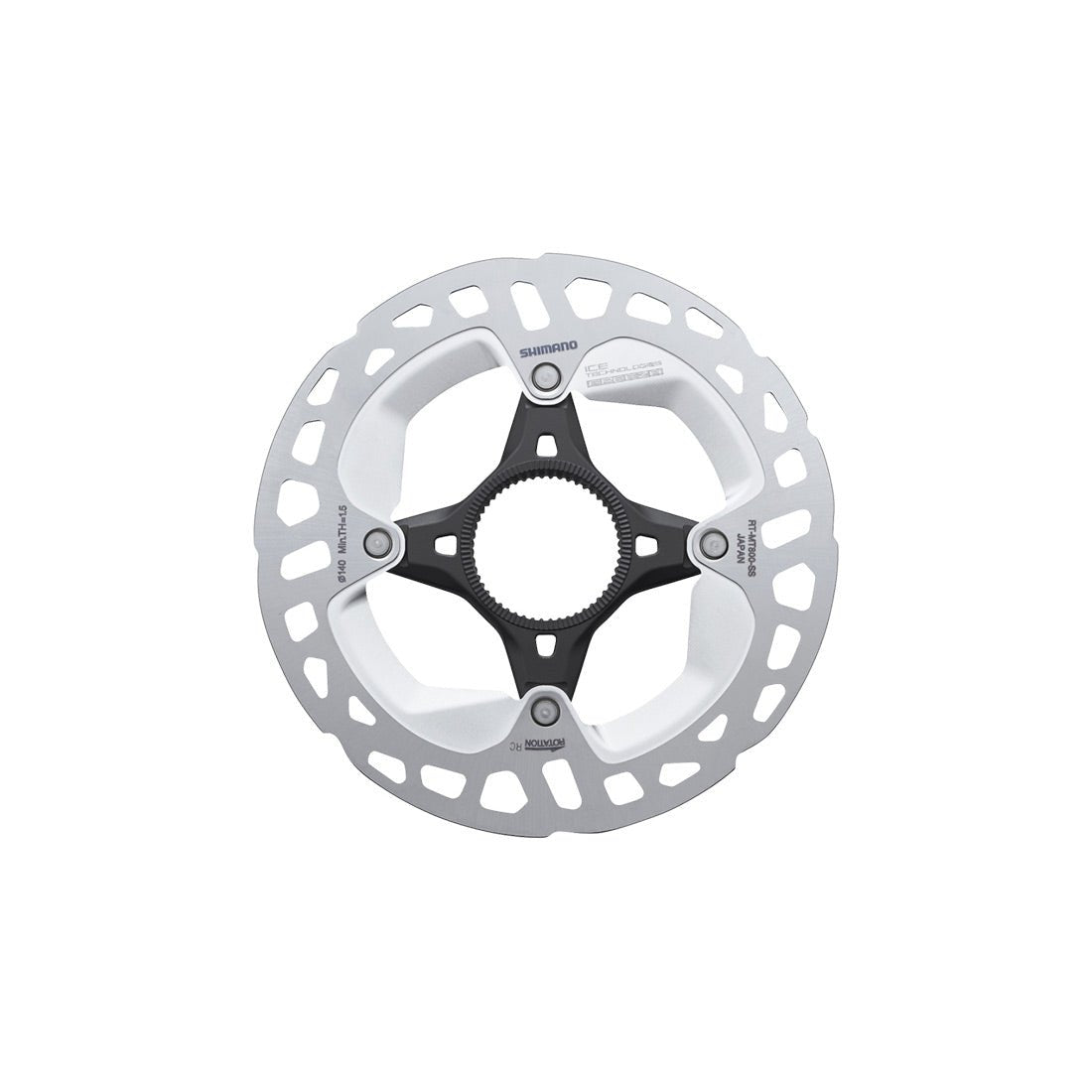 Rotor de disco Shimano RT-MT800: tipo estriado interno
