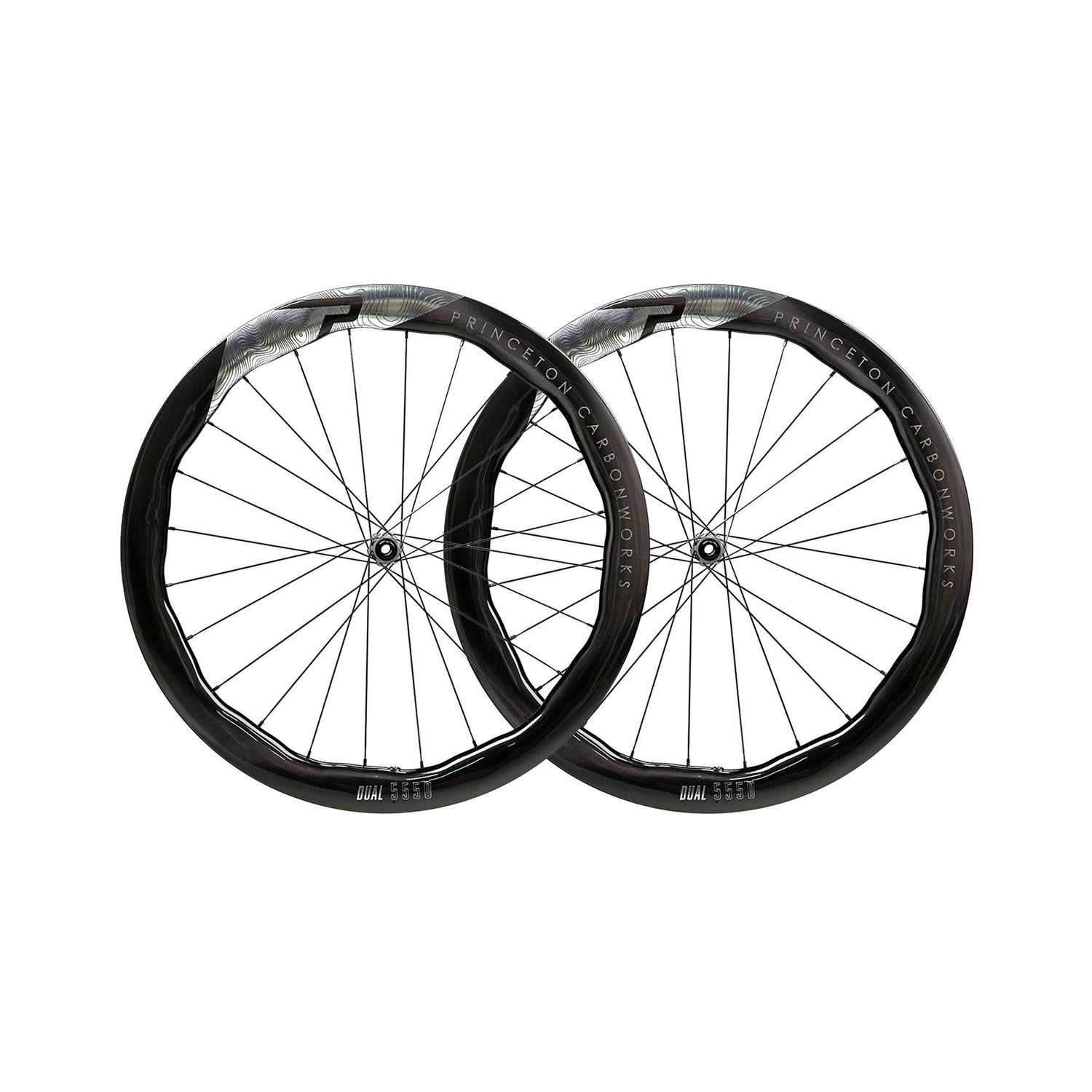Princeton Dual 5550 EVO Disc Brake Wheelset w/Tactic TR01 Hubs