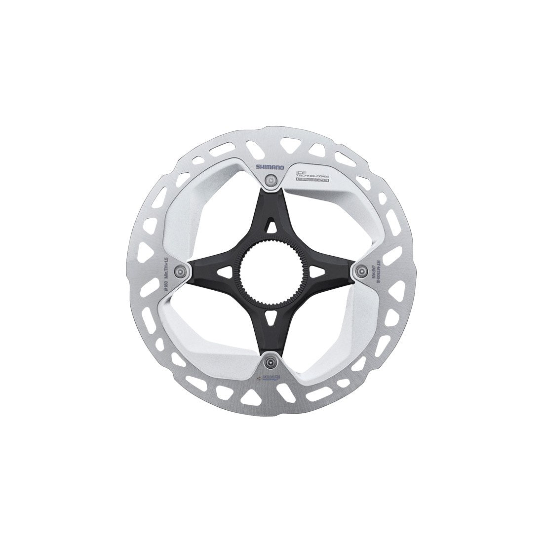 Rotor de disco Shimano RT-MT800: tipo estriado interno