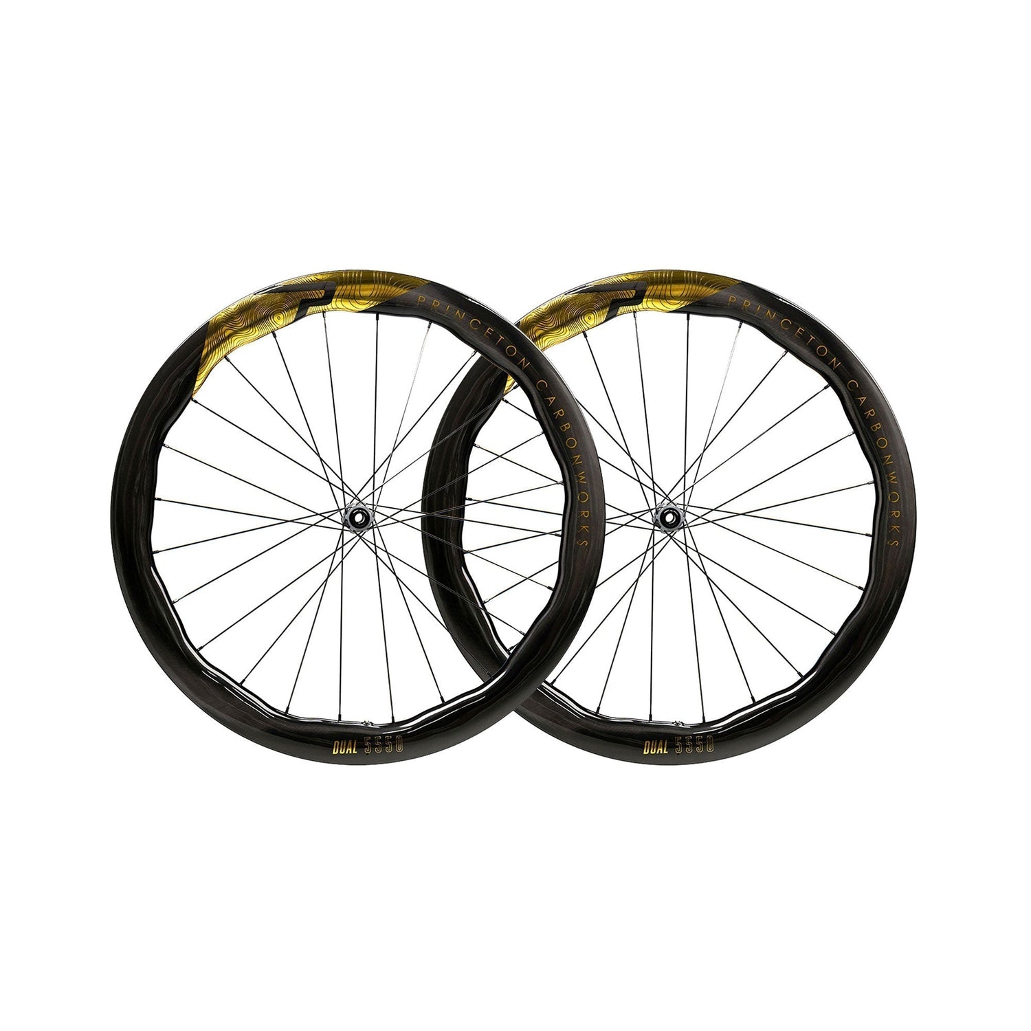 Princeton Dual 5550 EVO Disc Brake Wheelset w/Tactic TR01 Hubs