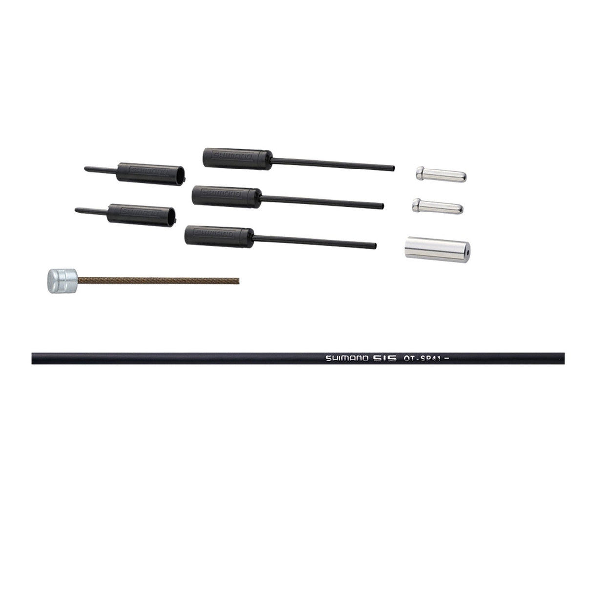 Juego de cables de freno de carretera recubiertos de polímero Shimano Dura-Ace 9000