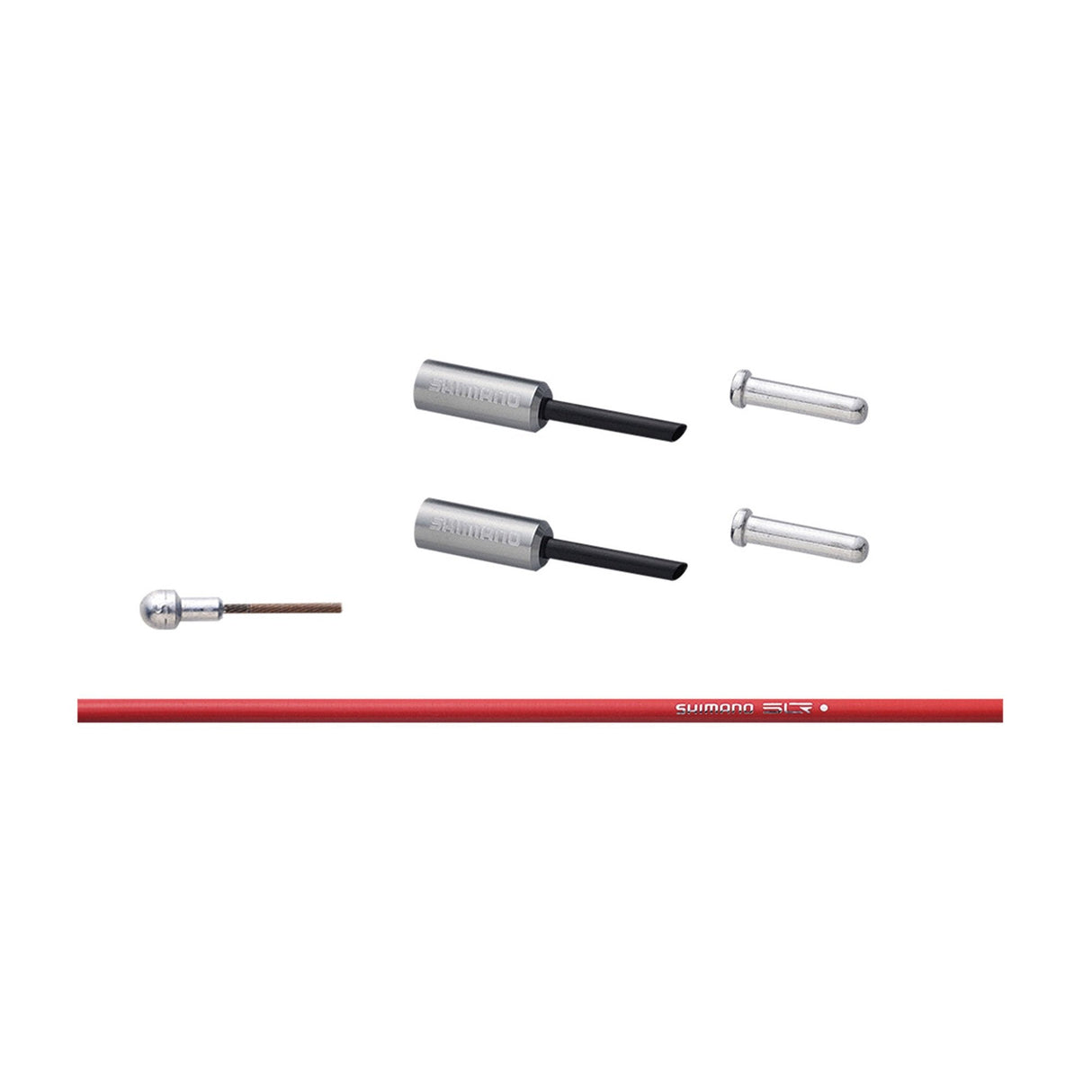 Juego de cables de freno de carretera con revestimiento de polímero Shimano Dura-Ace BC-9000