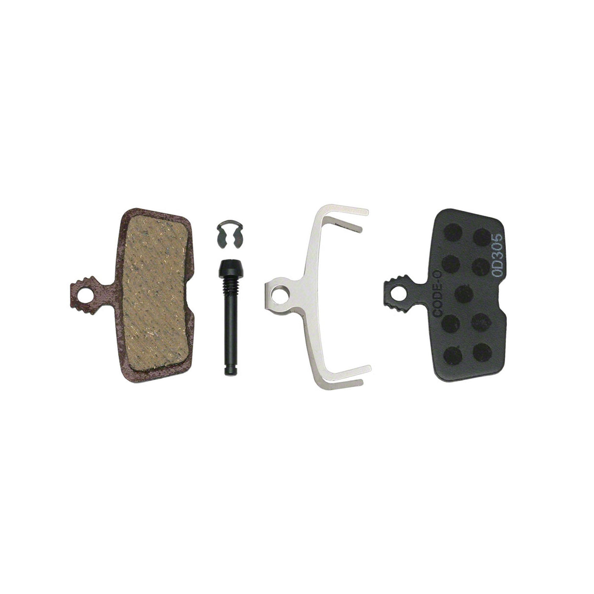 SRAM Disc Brake Pads - Organic Compound, Steel Backed, For Code/Code R/Code RSC/Guide RE