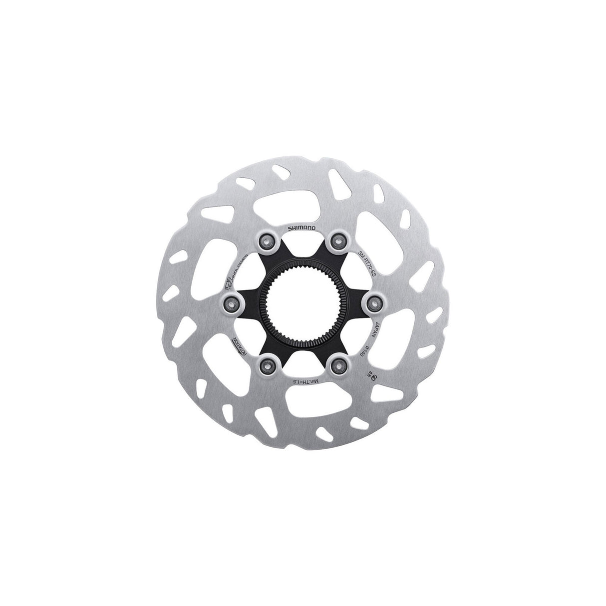 Rotor de disco Shimano SM-RT70: estrías externas de 140 mm
