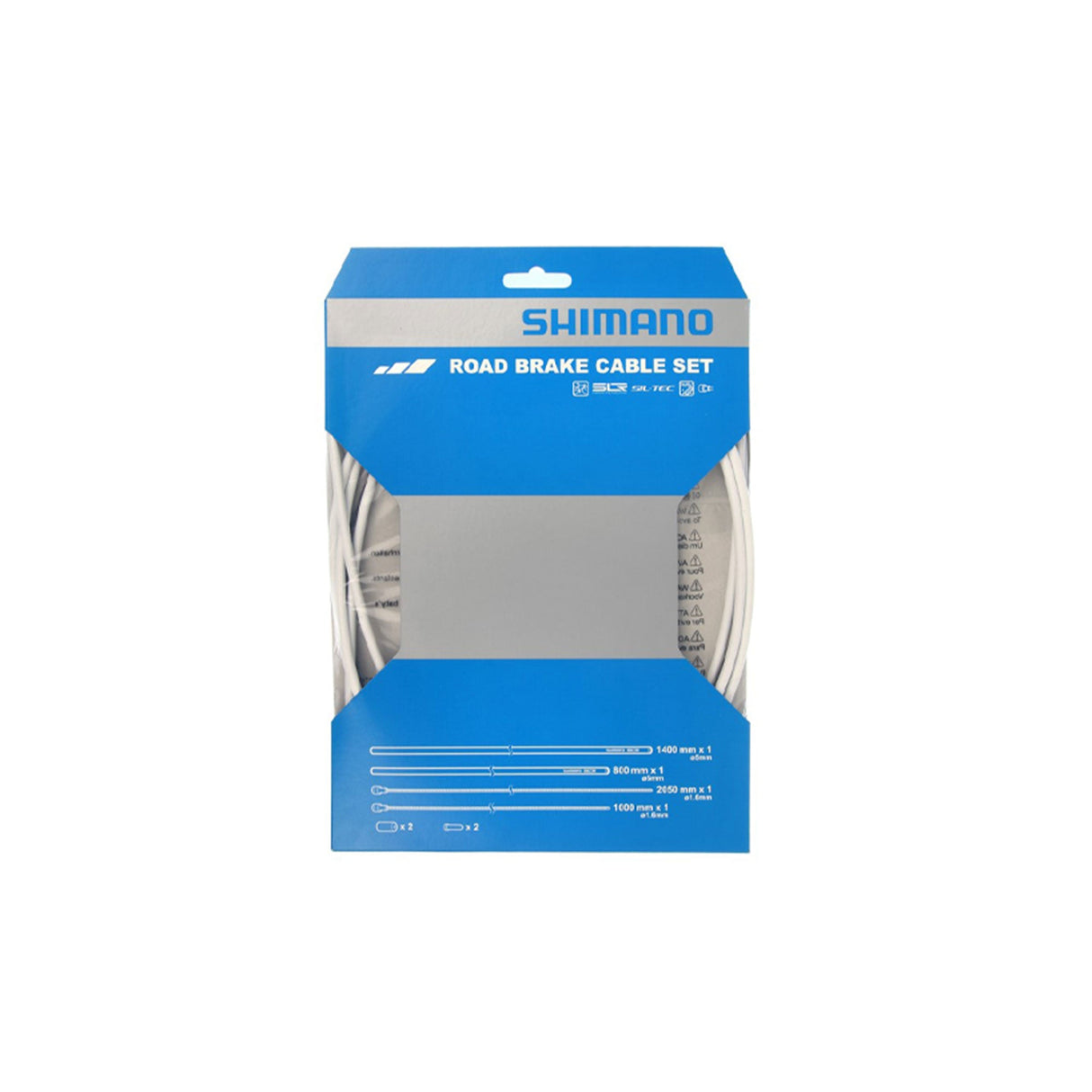 Shimano Road PTFE Brake Cable and Housing Set