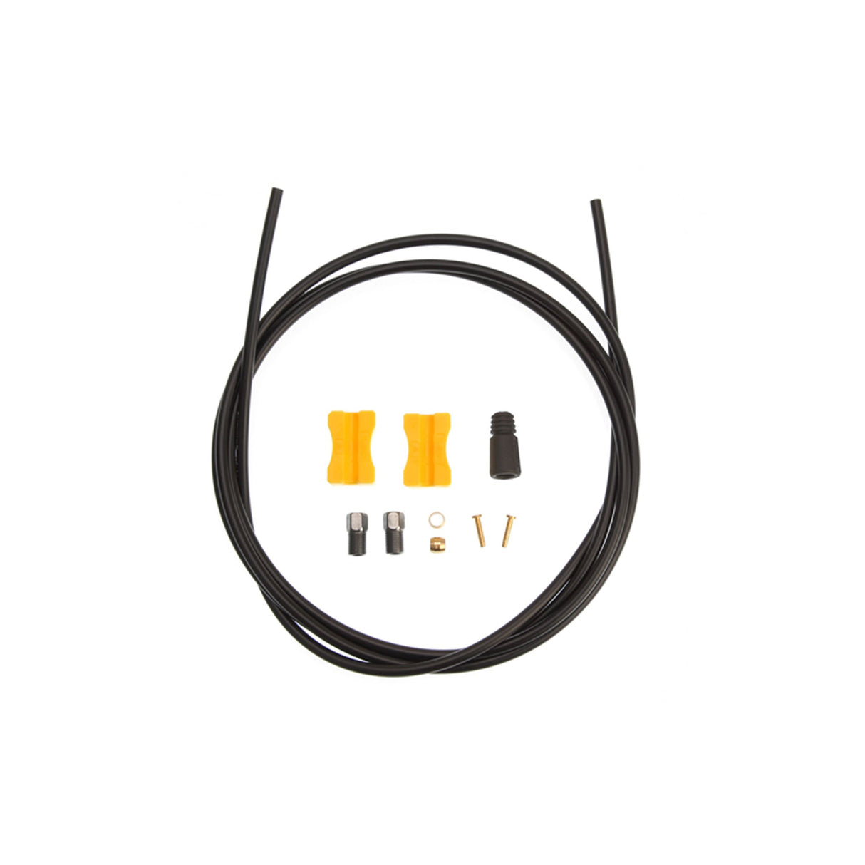 Shimano SM-BH59-JK Low Pressure Disc Brake Hose Kit - Straight Caliper Caliper Connector, 2000mm, Black