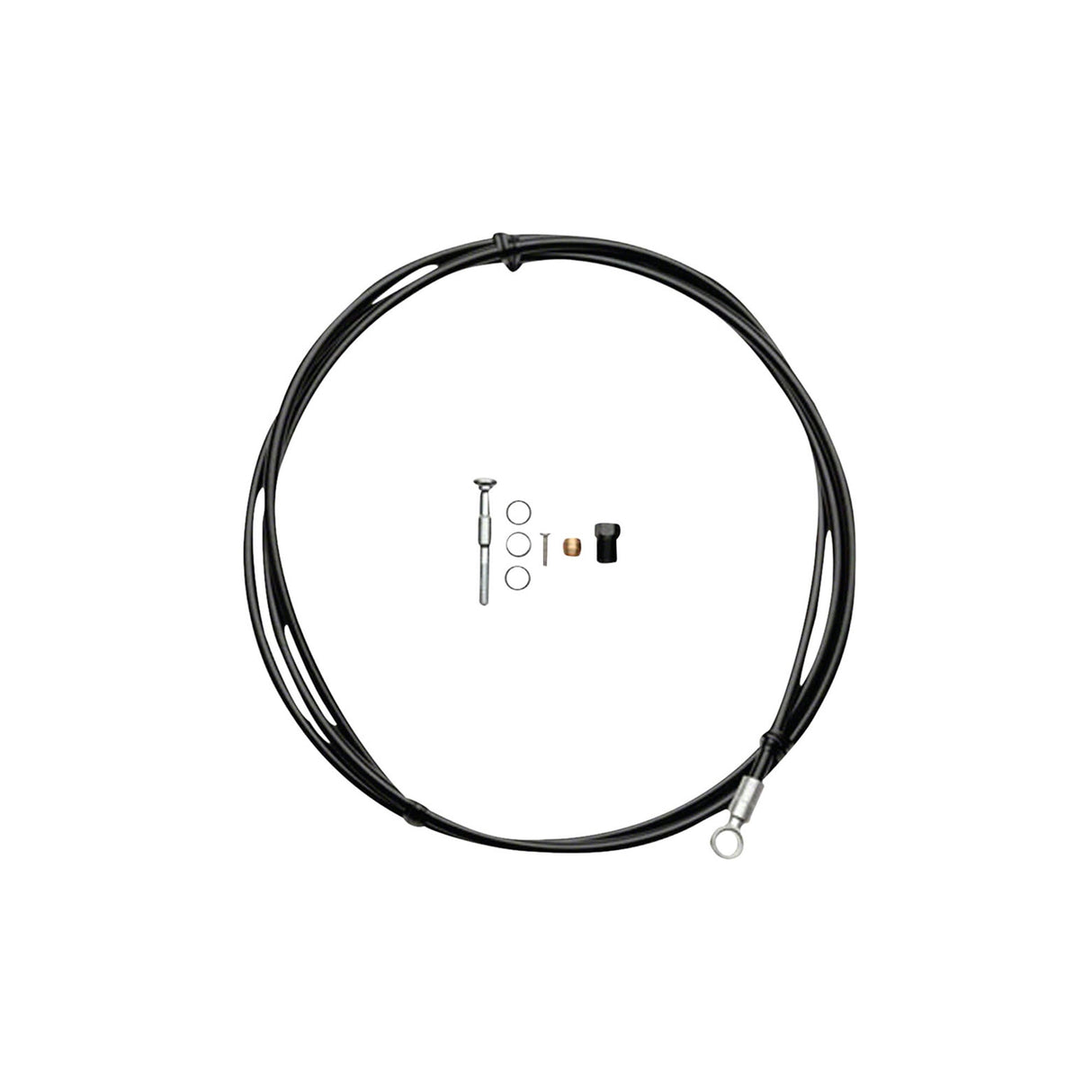 Shimano SM-BH90-SB High Pressure Disc Brake Hose Kit - Normal Silver Banjo Caliper Connector 2000mm