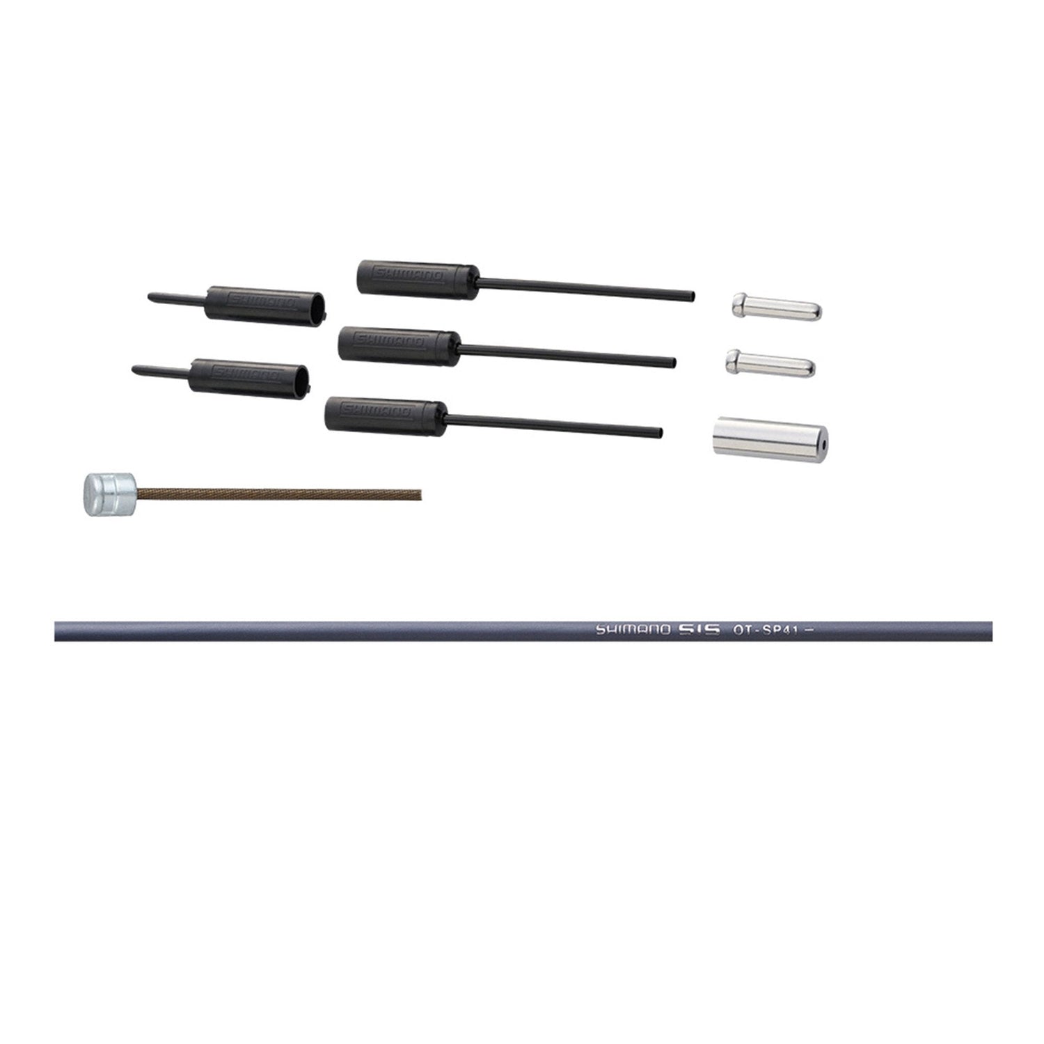 Juego de cables de freno de carretera recubiertos de polímero Shimano Dura-Ace 9000