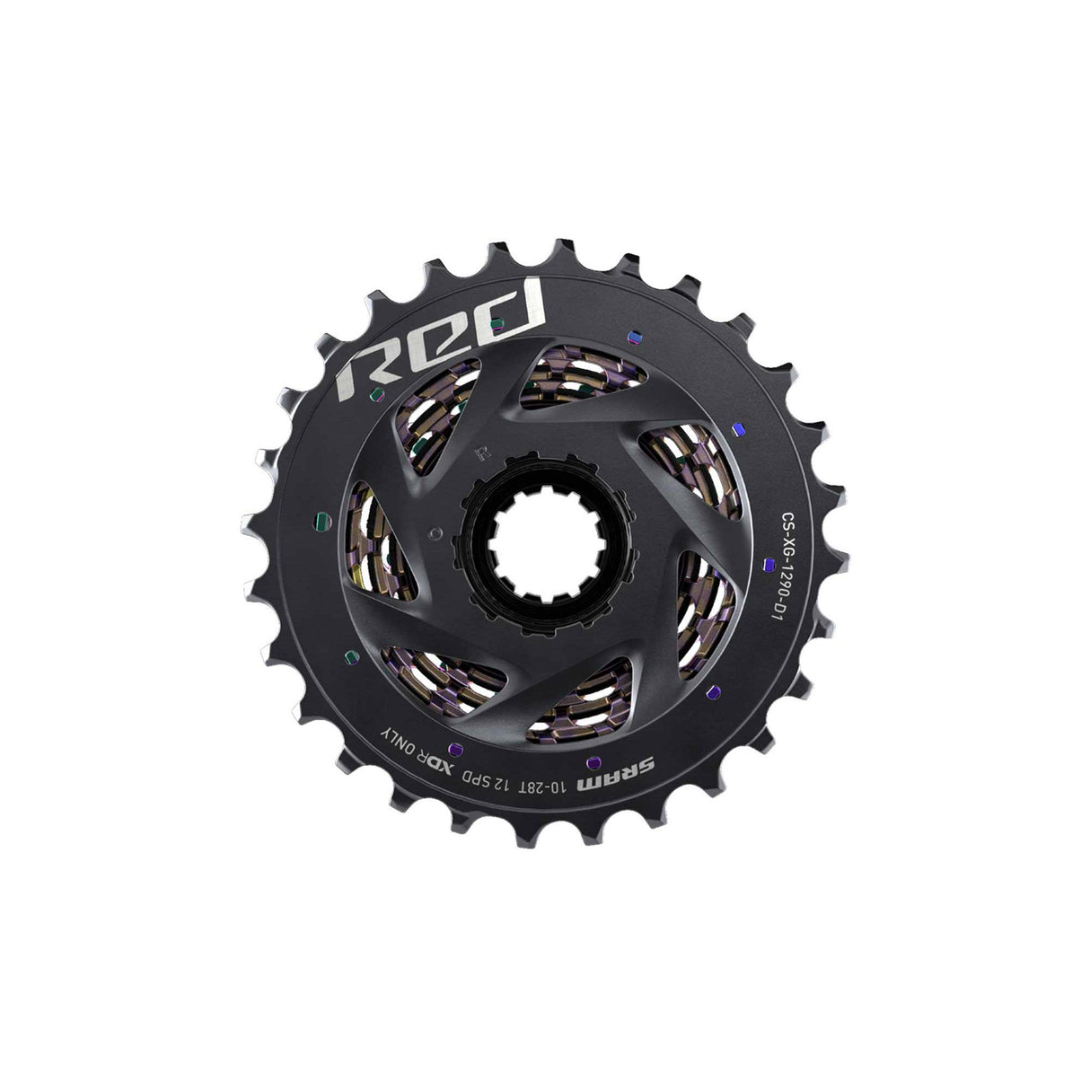 SRAM XG-1290 Cassette 12-speed Rainbow