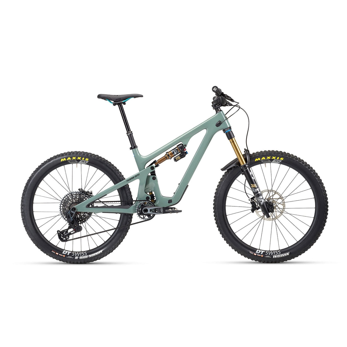 Bicicleta Yeti SB135 LR T3 X0 Eagle con transmisión mejorada y rueda de carbono