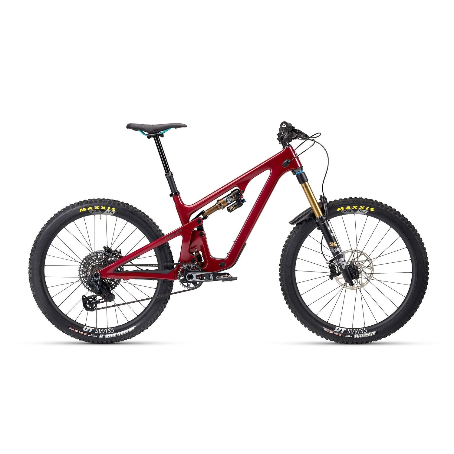 Bicicleta Yeti SB135 LR T3 X0 Eagle con transmisión mejorada y rueda de carbono