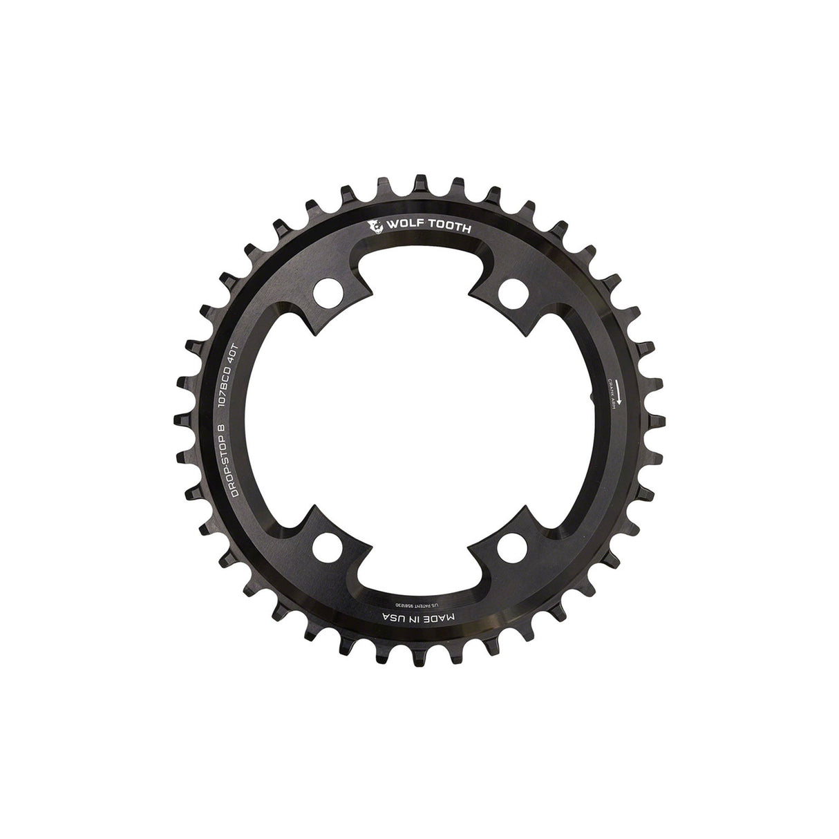 Wolf Tooth Drop-Stop B Chainring 107x4