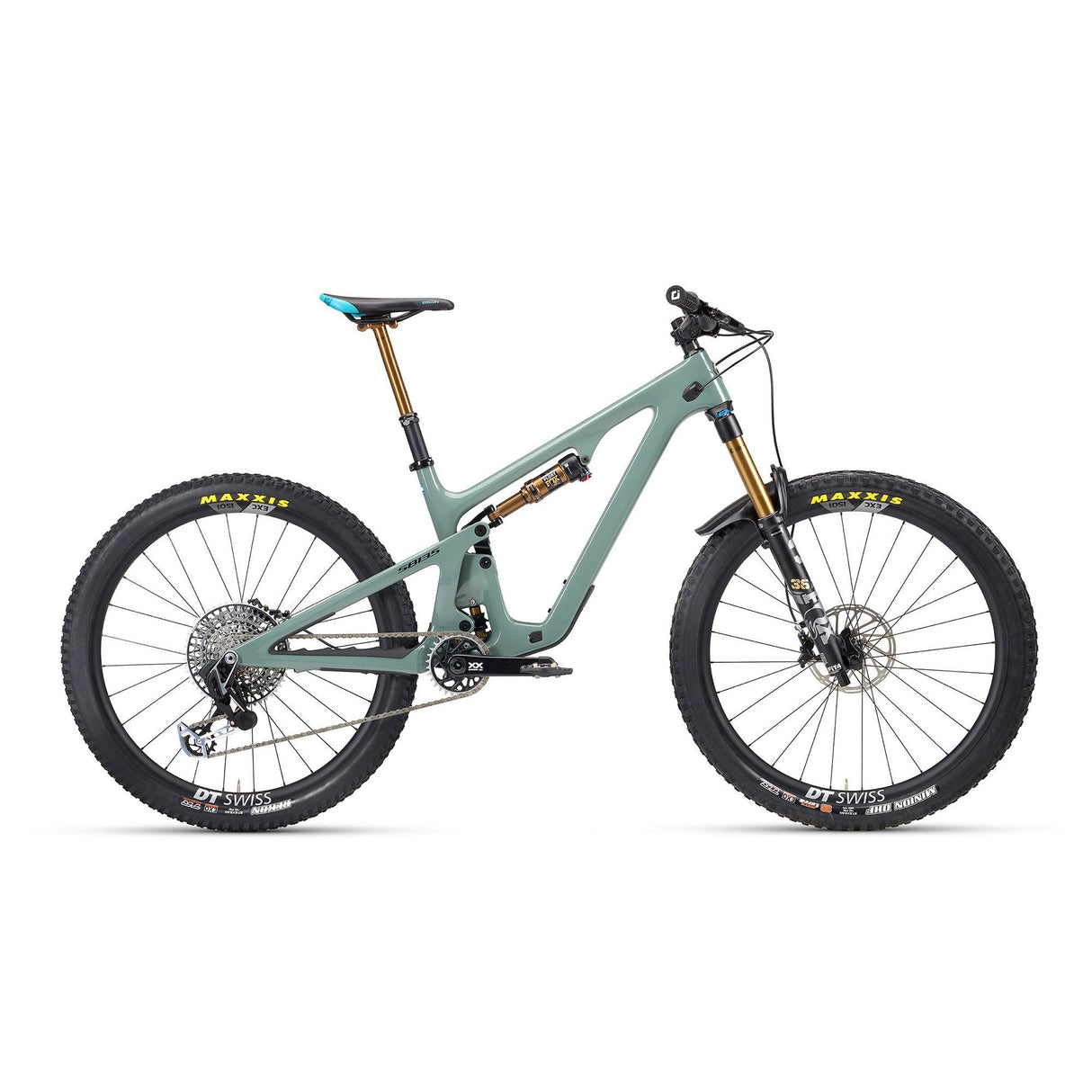 Bicicleta Yeti SB135 T4 XX Eagle con transmisión mejorada y rueda de carbono