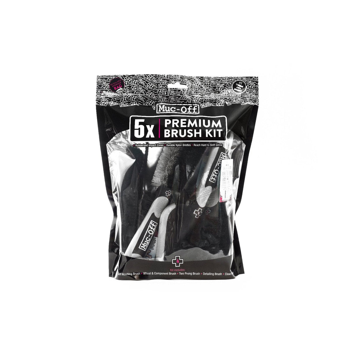 Muc-Off 5x Premium Brush Set