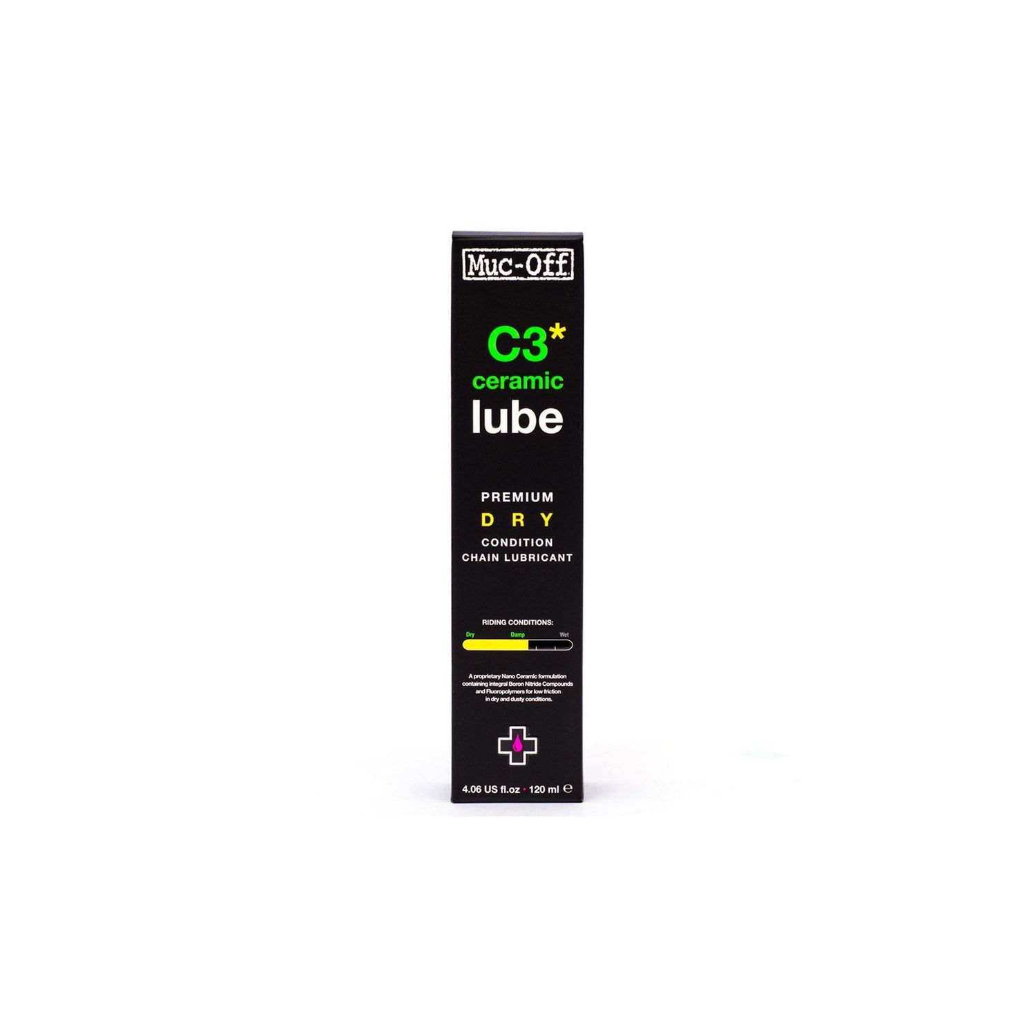 Lubricante cerámico seco Muc-Off C3 de 120 ml