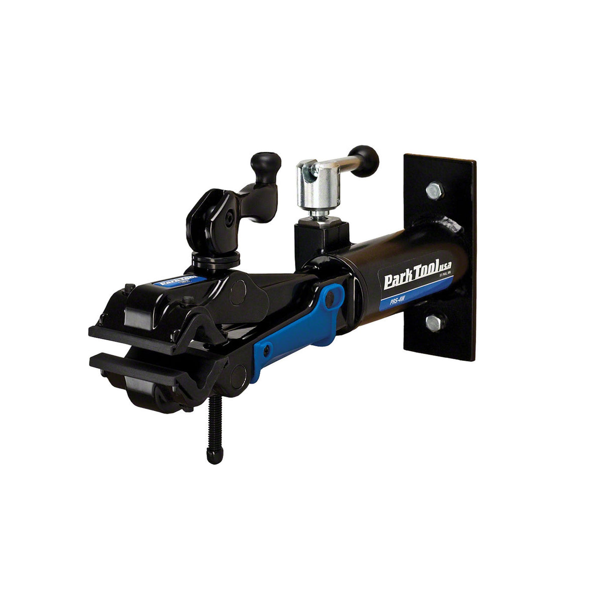 Soporte de pared profesional Park Tool PRS-4W-2 y abrazadera 100-3D: individual