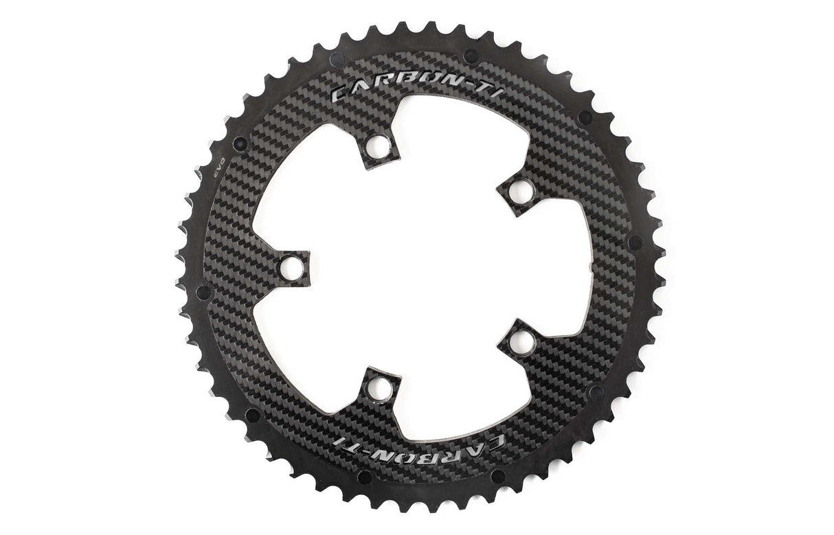 Plato exterior Carbon-Ti X-CarbonRing EVO de 5 brazos