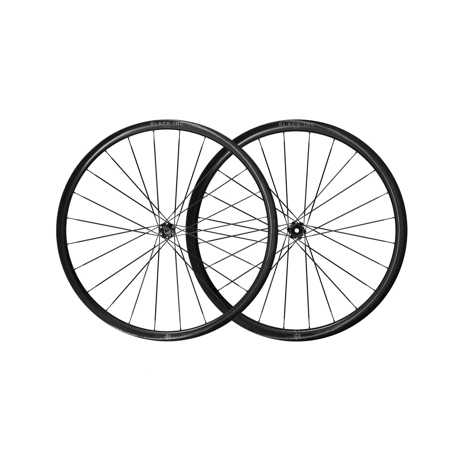 Black Inc 28 / 33 Clincher Disc Wheelset