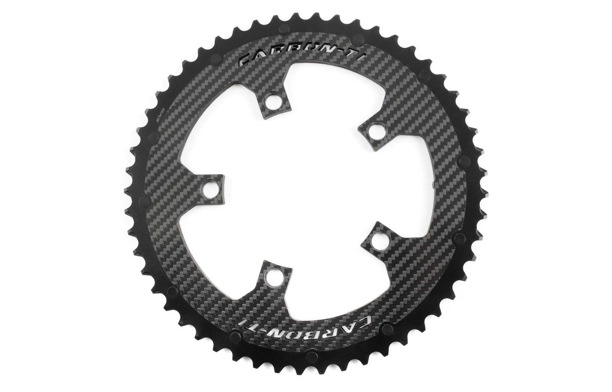 Plato exterior Carbon-Ti X-CarbonRing EVO de 5 brazos