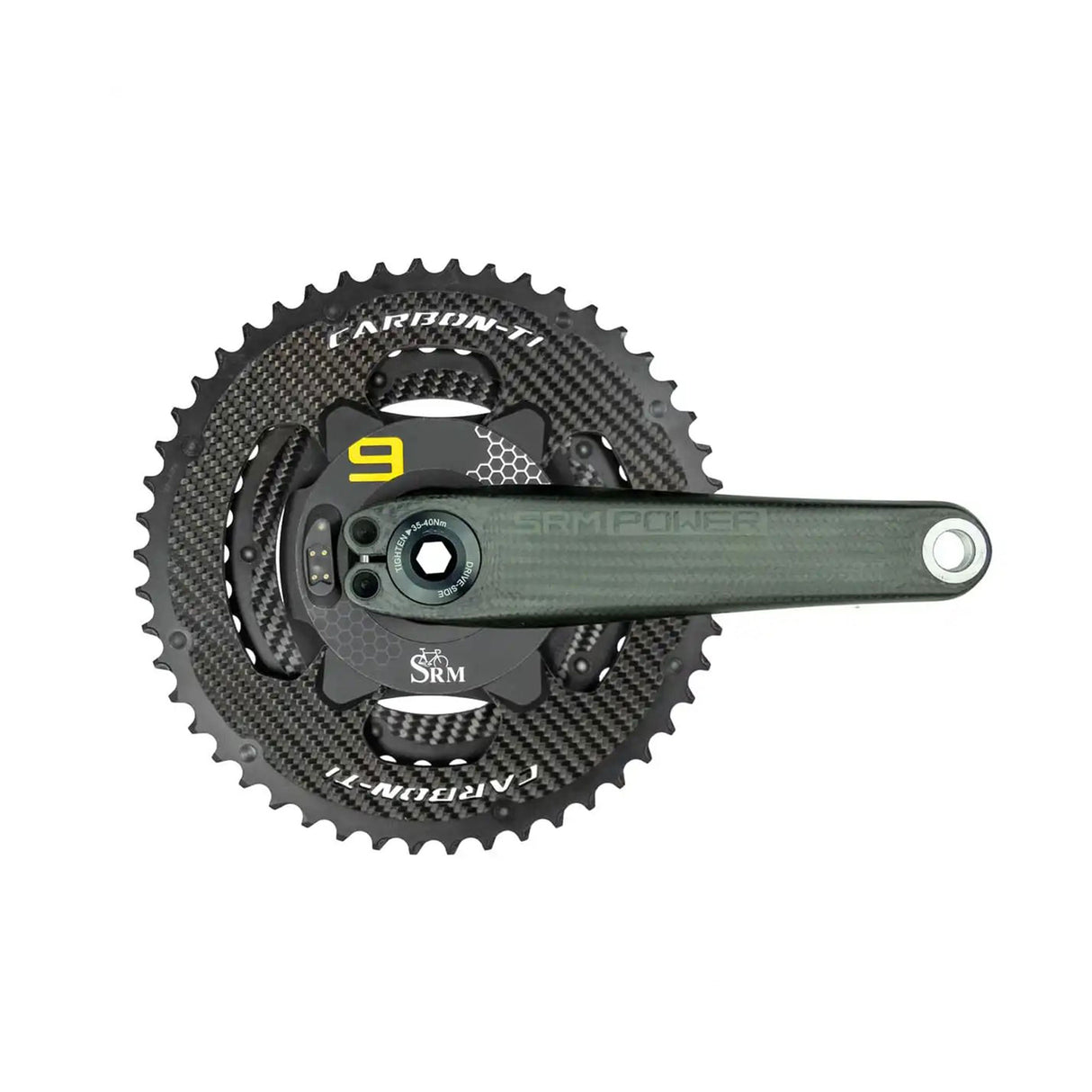 SRM Origin Road Carbon PM9/THM/Carbon Ti/Acero de 24 mm/Tapa plana