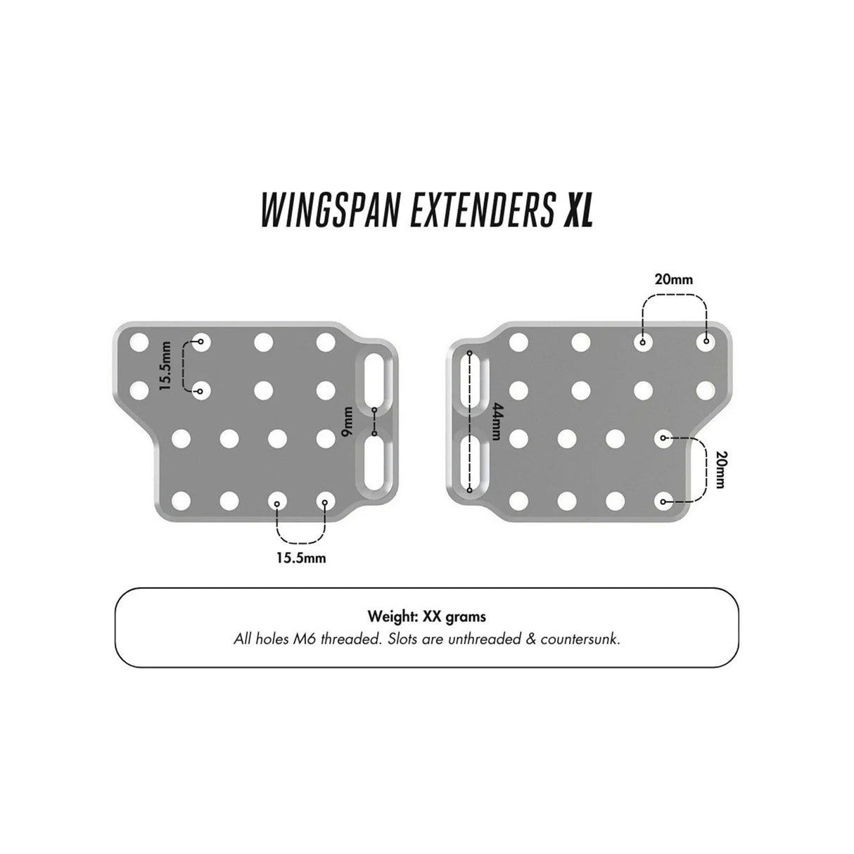 TriRig Wingspan Extenders XL