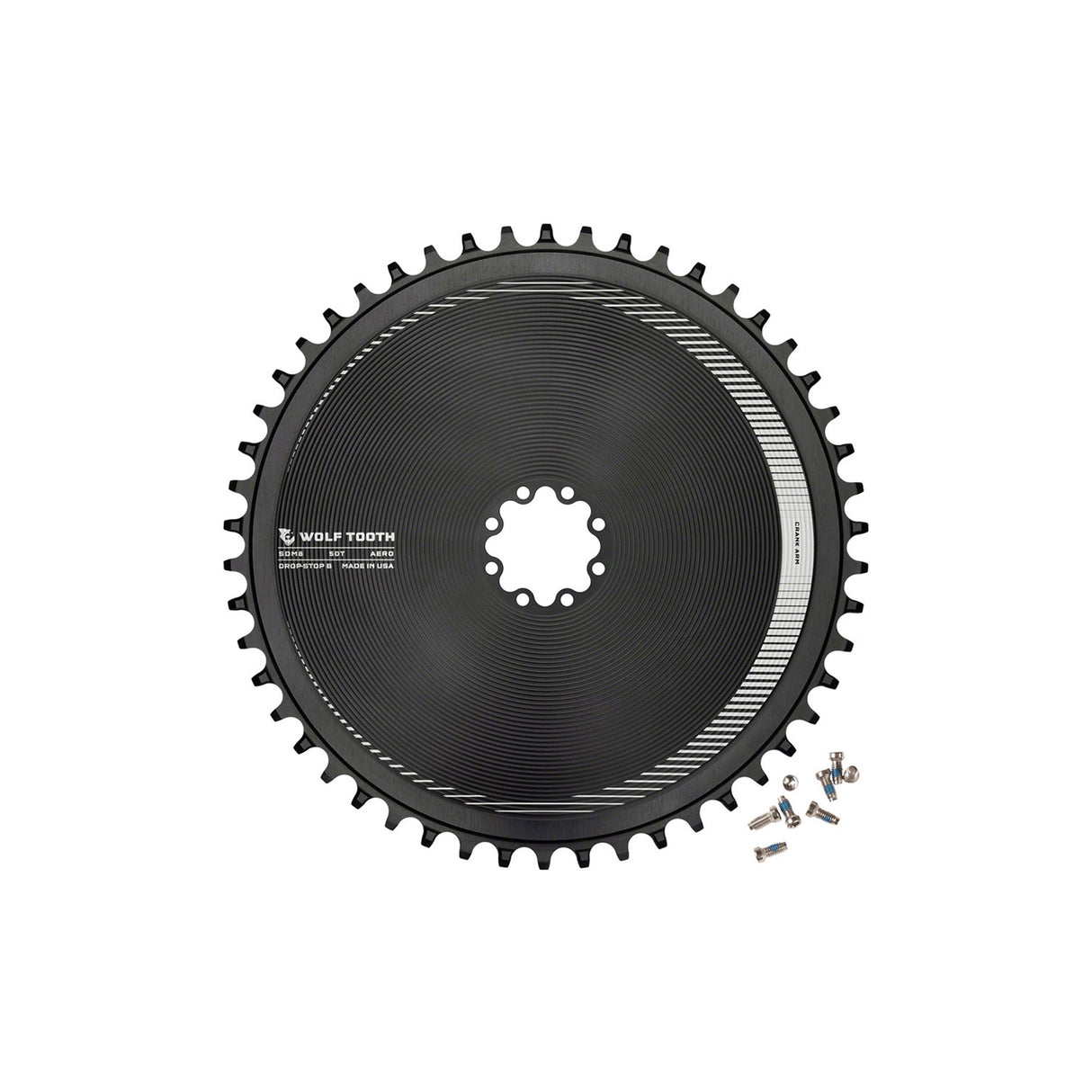 Wolf Tooth Aero SRAM 8-Bolt Direct Mount Drop-Stop B Chainring