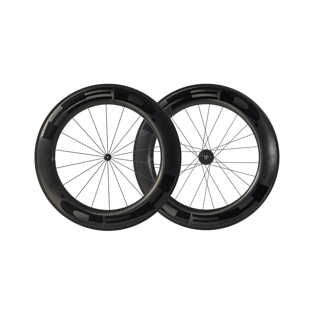 Juego de ruedas sin cámara HED Jet 9 con freno de llanta negro