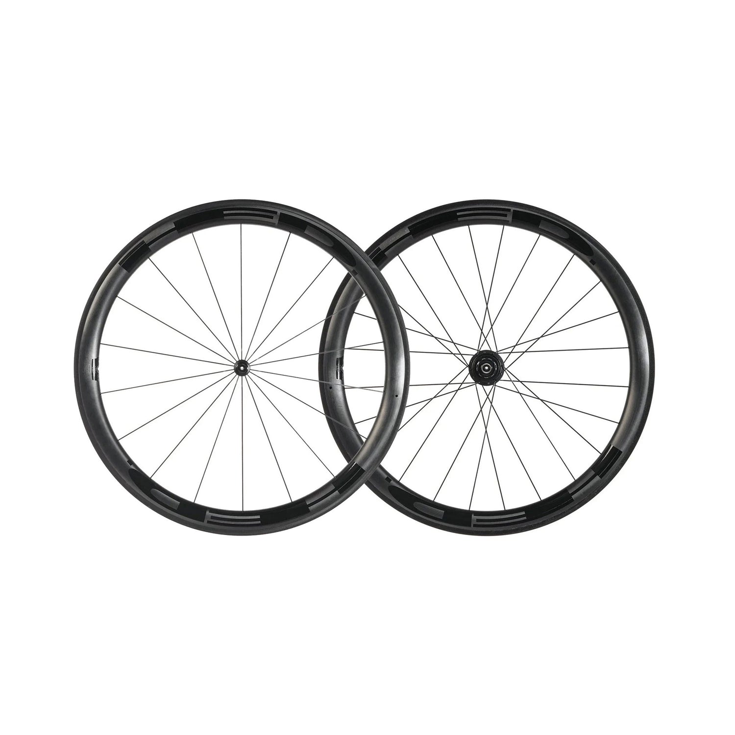 HED Jet RC4 Black Rim Brake Tubeless Wheelset