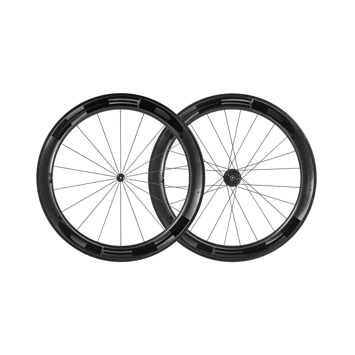 HED Jet RC6 Black Rim Brake Tubeless Wheelset