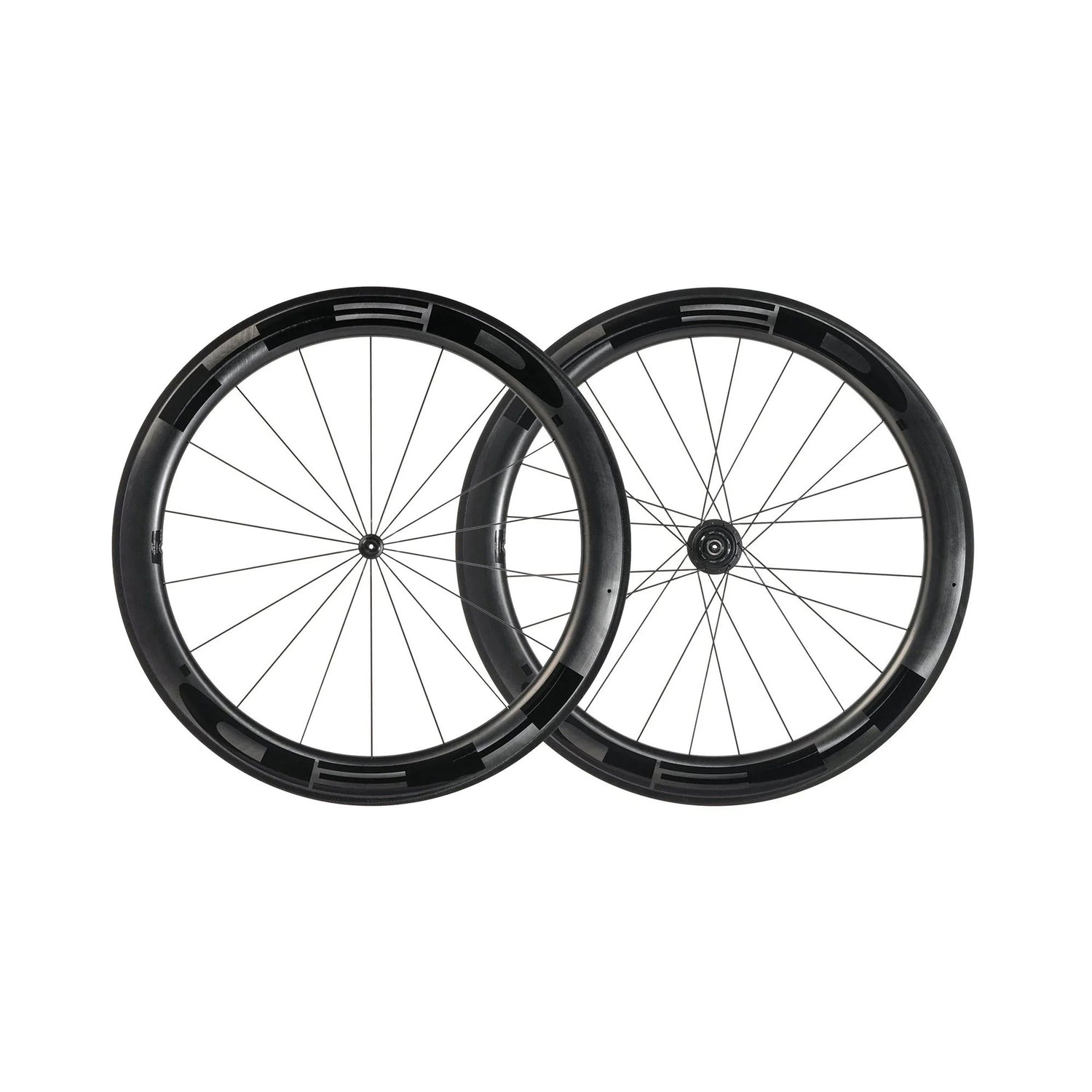 HED Jet RC6 Black Rim Brake Tubeless Wheelset