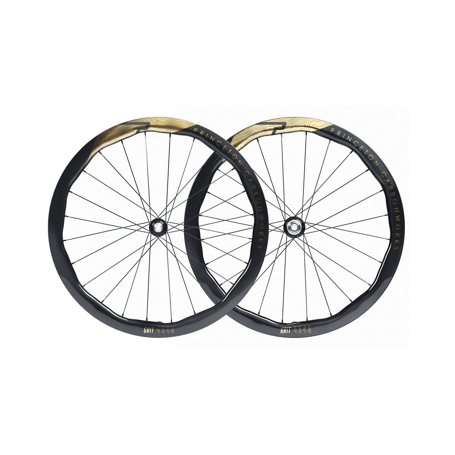 Princeton Grit 4540 EVO Disc Brake Wheelset w/Tactic TR01 Hubs