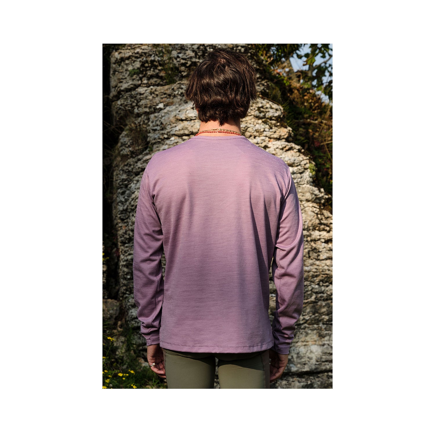 Giordana Beyond Gravel Wool Long Sleeve Tee