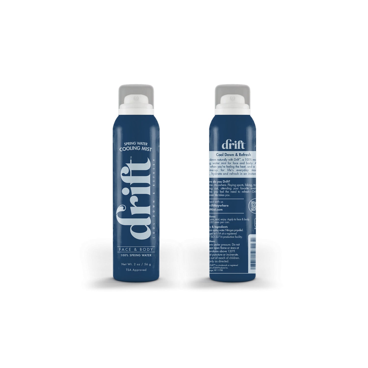 Drift Spring Water Cooling Mist 2oz.