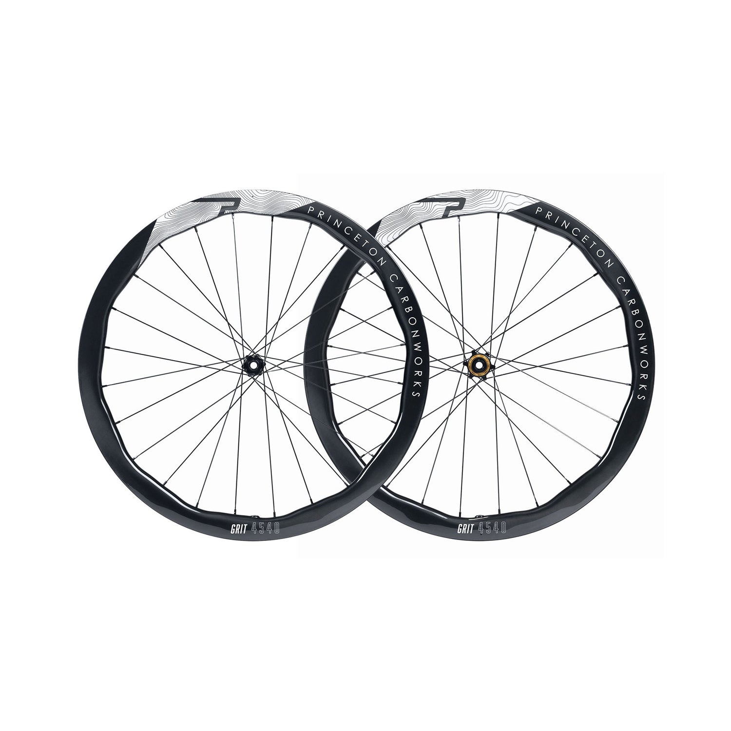 Princeton Grit 4540 EVO Disc Brake Wheelset w/Tactic TR01 Hubs