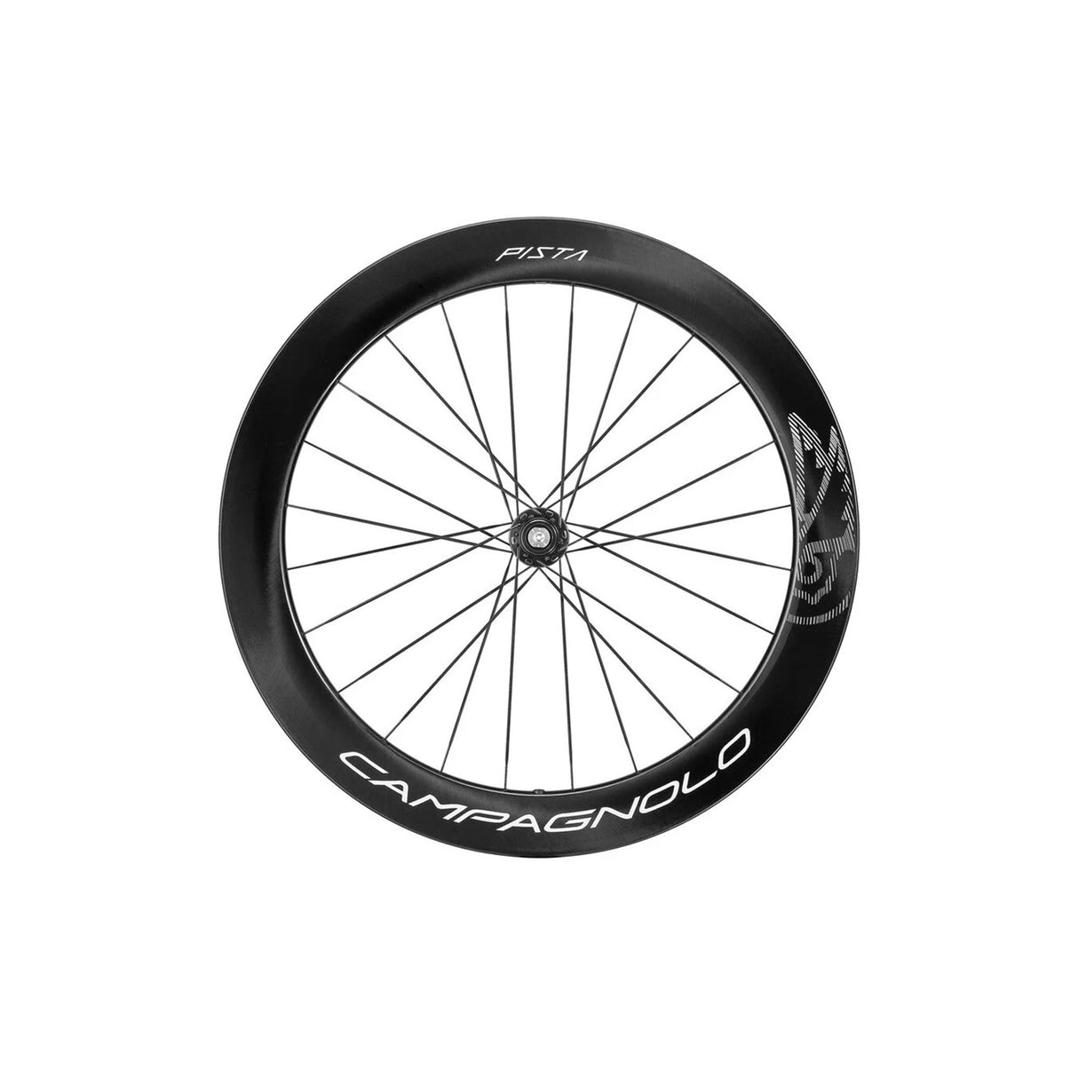 Campagnolo Pista Carbon Track Tubular Wheel - Rear 120mm