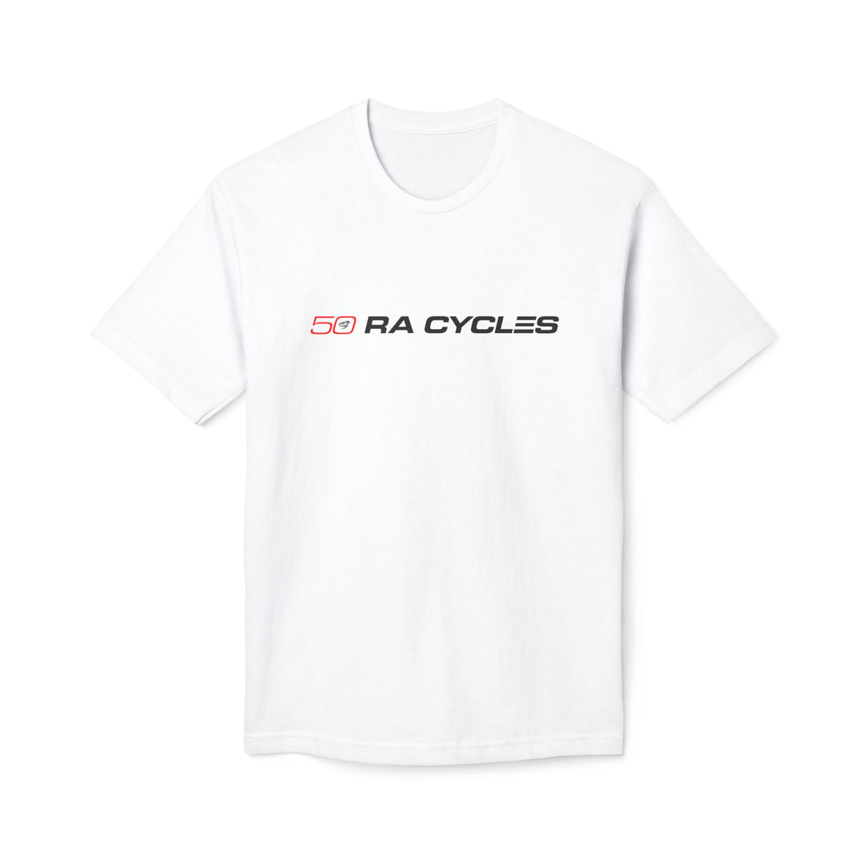 RA Cycles 50 Year Logo T-Shirt — Classic Brand Tee