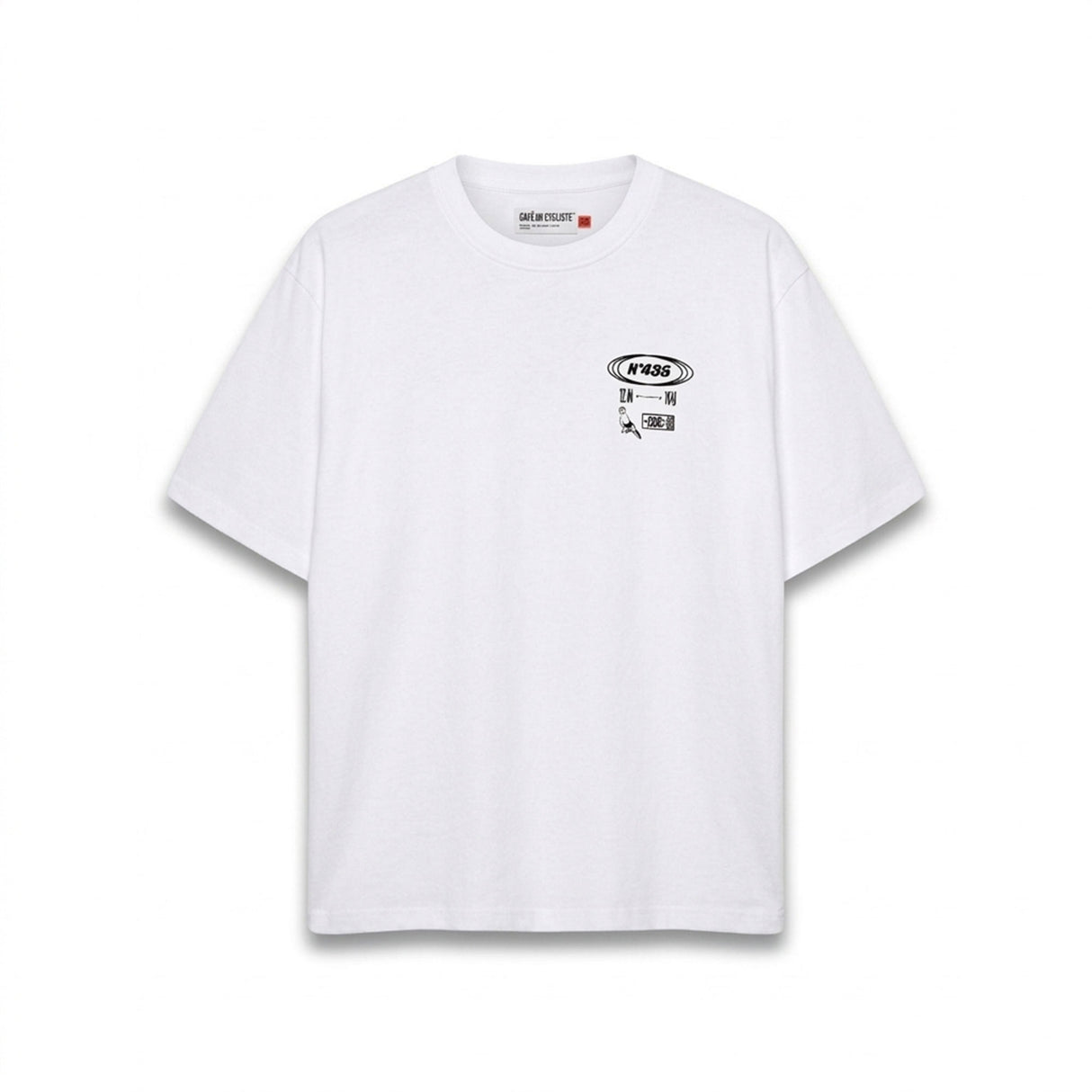 Cafe du Cycliste Col Paris T-Shirt