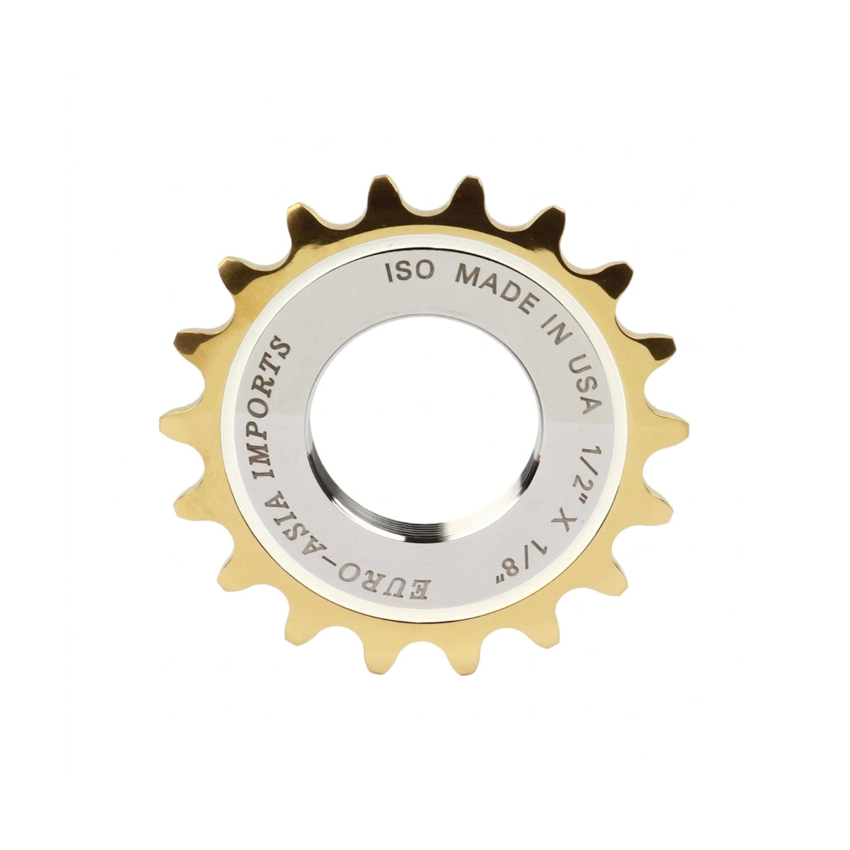 Piñón de pista profesional con medalla de oro EAI de 1/8"