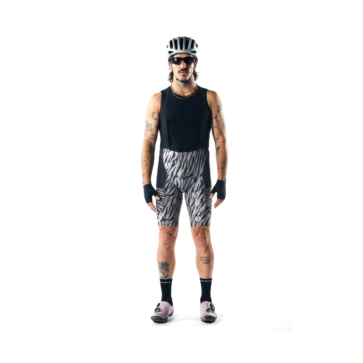 Giordana Men's Beyond Gravel Tiger Cargo Bib Short